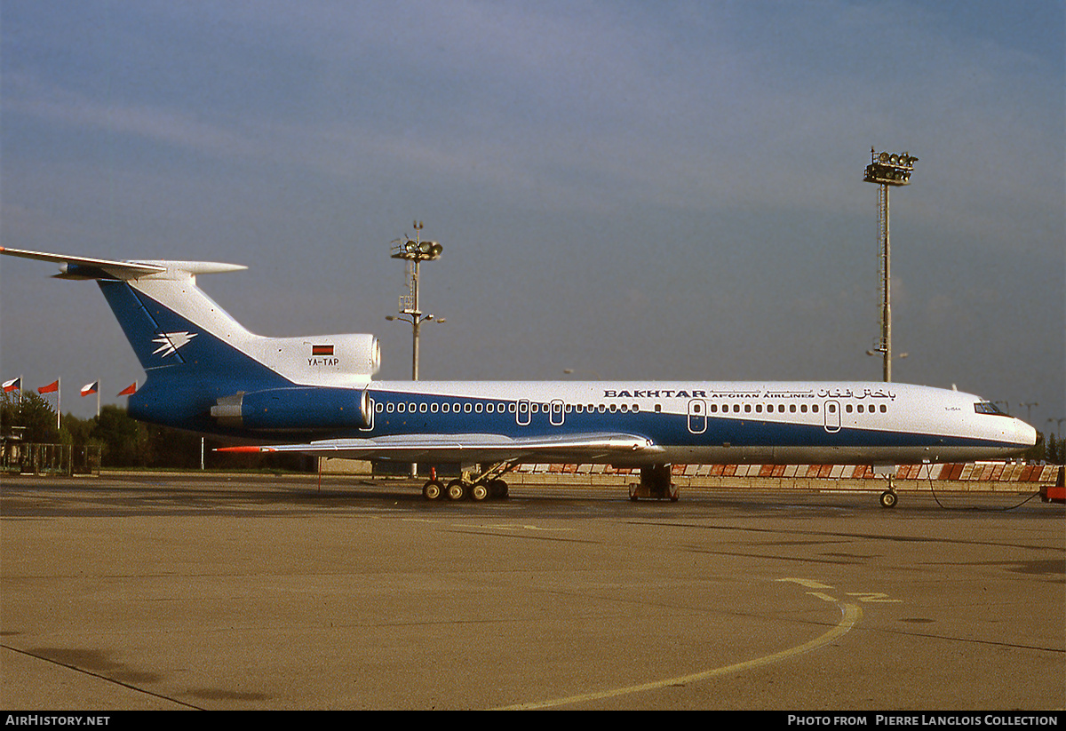 Aircraft Photo of YA-TAP | Tupolev Tu-154M | Ariana Afghan Airlines | AirHistory.net #801793