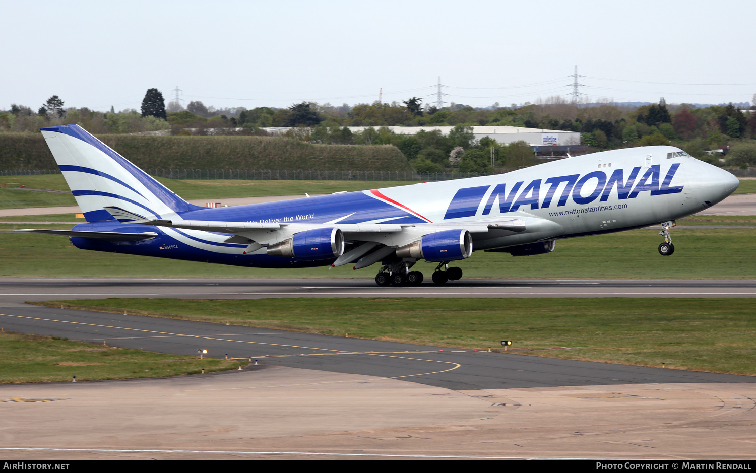 Aircraft Photo of N569CA | Boeing 747-409F/SCD | National Airlines | AirHistory.net #801804