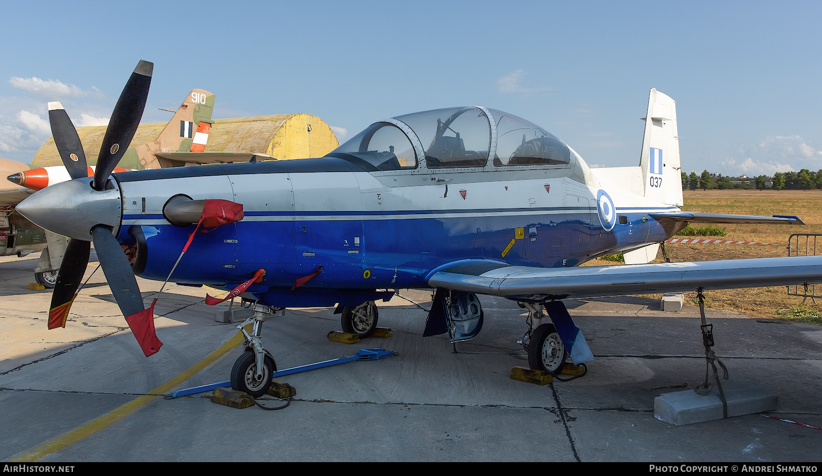 Aircraft Photo of 037 | Raytheon T-6A/NTA Texan II | Greece - Air Force | AirHistory.net #801820