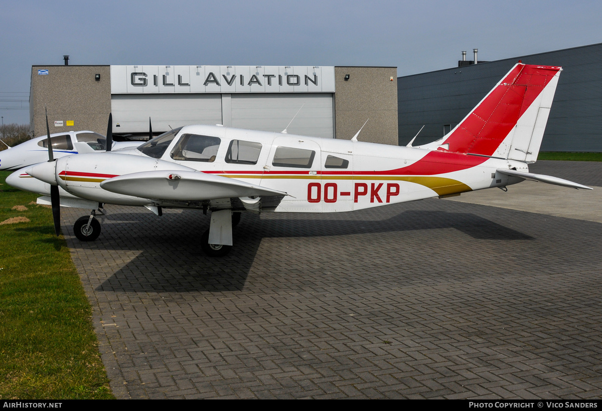 Aircraft Photo of OO-PKP | Piper PA-34-200T Seneca II | AirHistory.net #801825