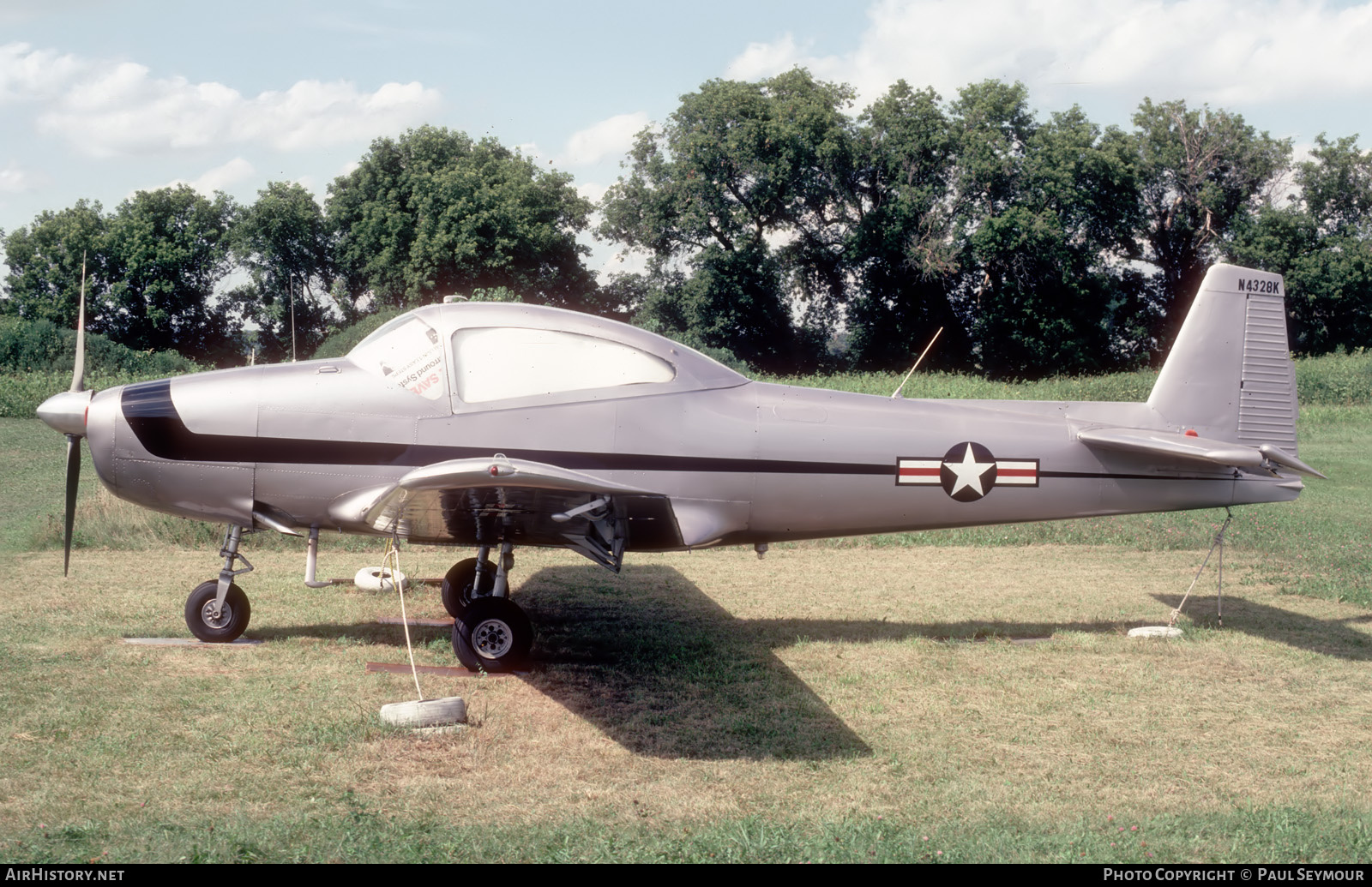 Aircraft Photo of N4328K | Ryan Navion | USA - Air Force | AirHistory.net #801854