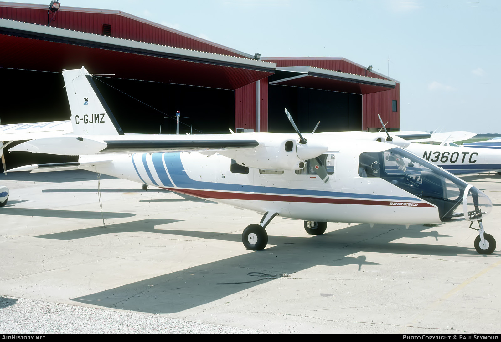 Aircraft Photo of C-GJMZ | Partenavia P-68 Observer | AirHistory.net #801867