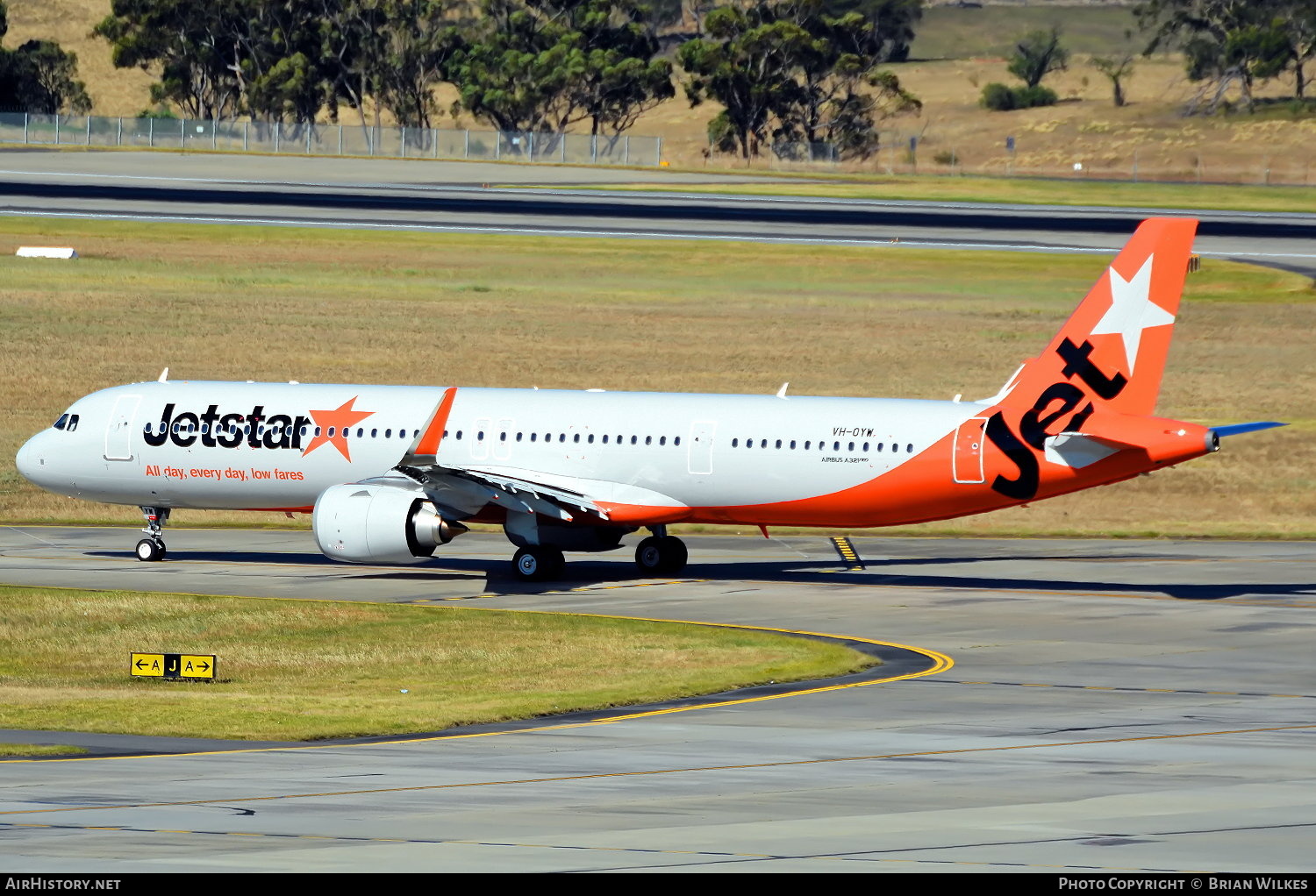 Aircraft Photo of VH-OYW | Airbus A321-251NX | Jetstar Airways | AirHistory.net #801873