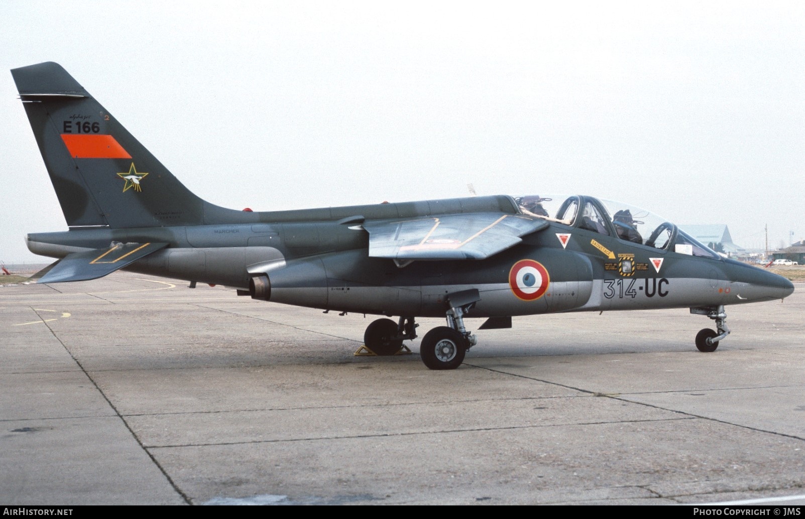 Aircraft Photo of E166 | Dassault-Dornier Alpha Jet E | France - Air Force | AirHistory.net #801886
