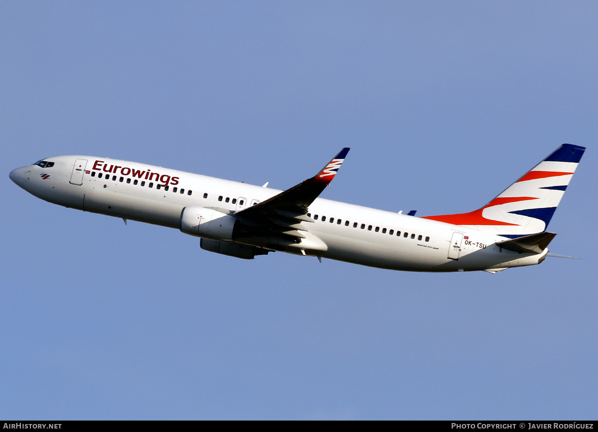 Aircraft Photo of OK-TSU | Boeing 737-8FZ | Eurowings | AirHistory.net #801925