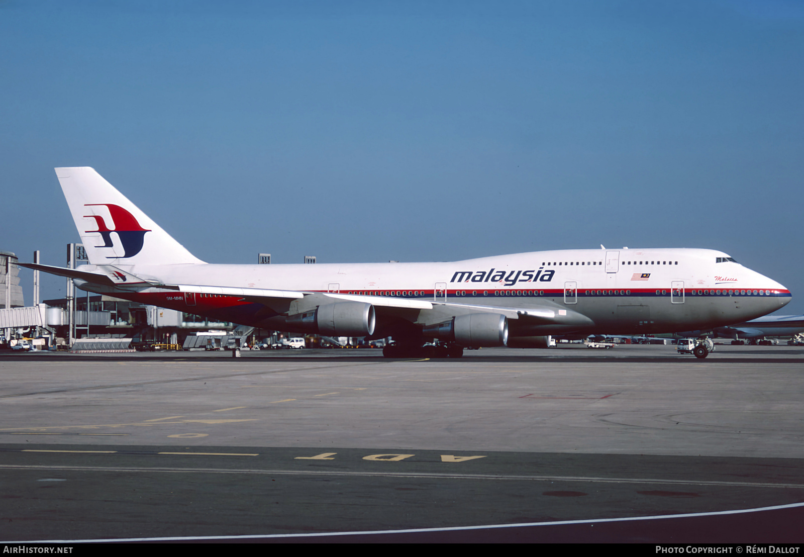 Aircraft Photo of 9M-MHN | Boeing 747-4H6 | Malaysia Airlines | AirHistory.net #801964