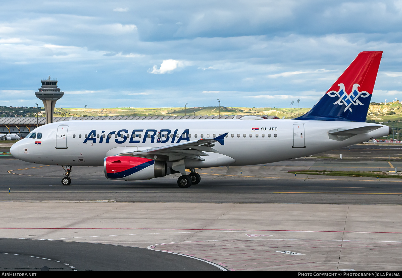Aircraft Photo of YU-APE | Airbus A319-132 | Air Serbia | AirHistory.net #801979