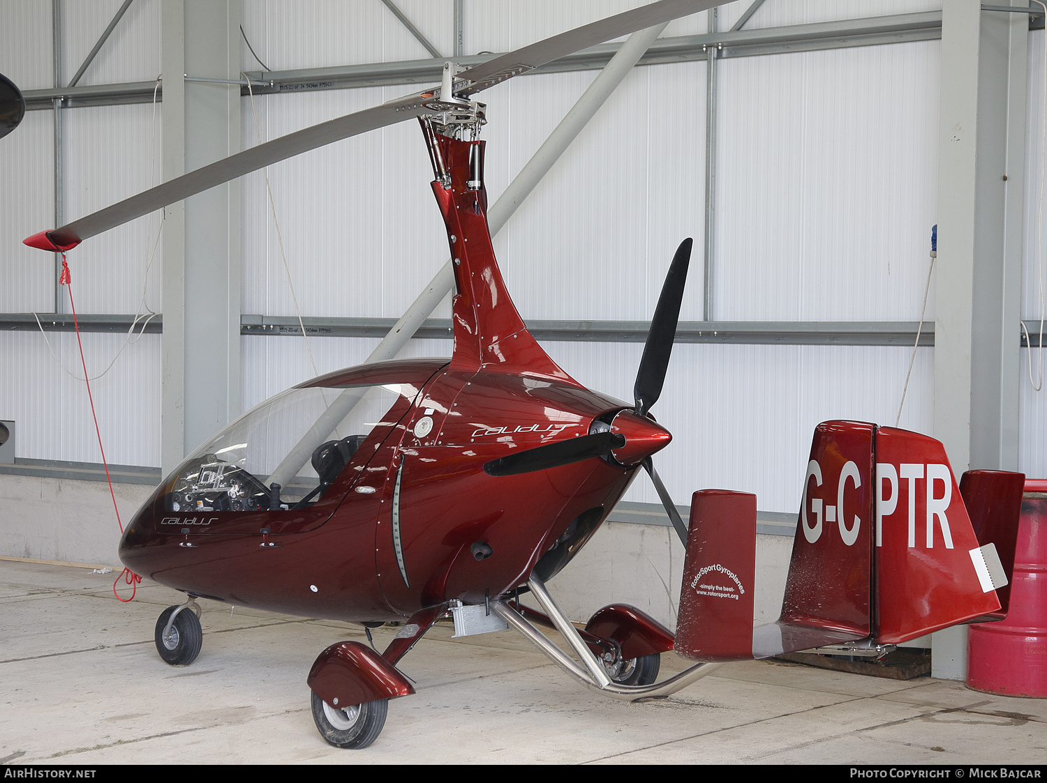 Aircraft Photo of G-CPTR | RotorSport UK Calidus | AirHistory.net #801984