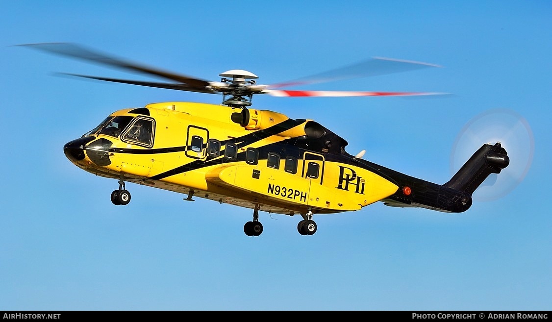 Aircraft Photo of N932PH | Sikorsky S-92A | PHI - Petroleum Helicopters International | AirHistory.net #801989