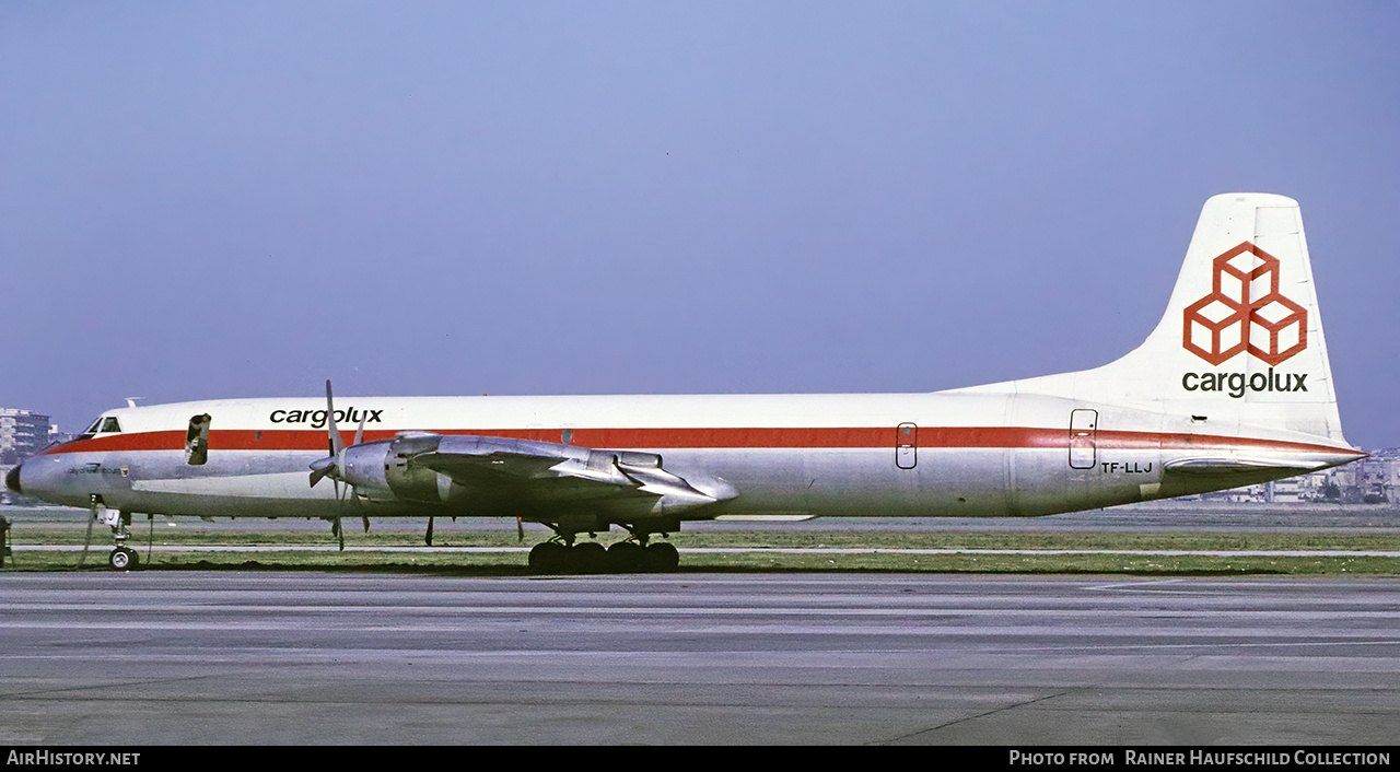 Aircraft Photo of TF-LLJ | Canadair CL-44D4-2 | Cargolux | AirHistory.net #801993