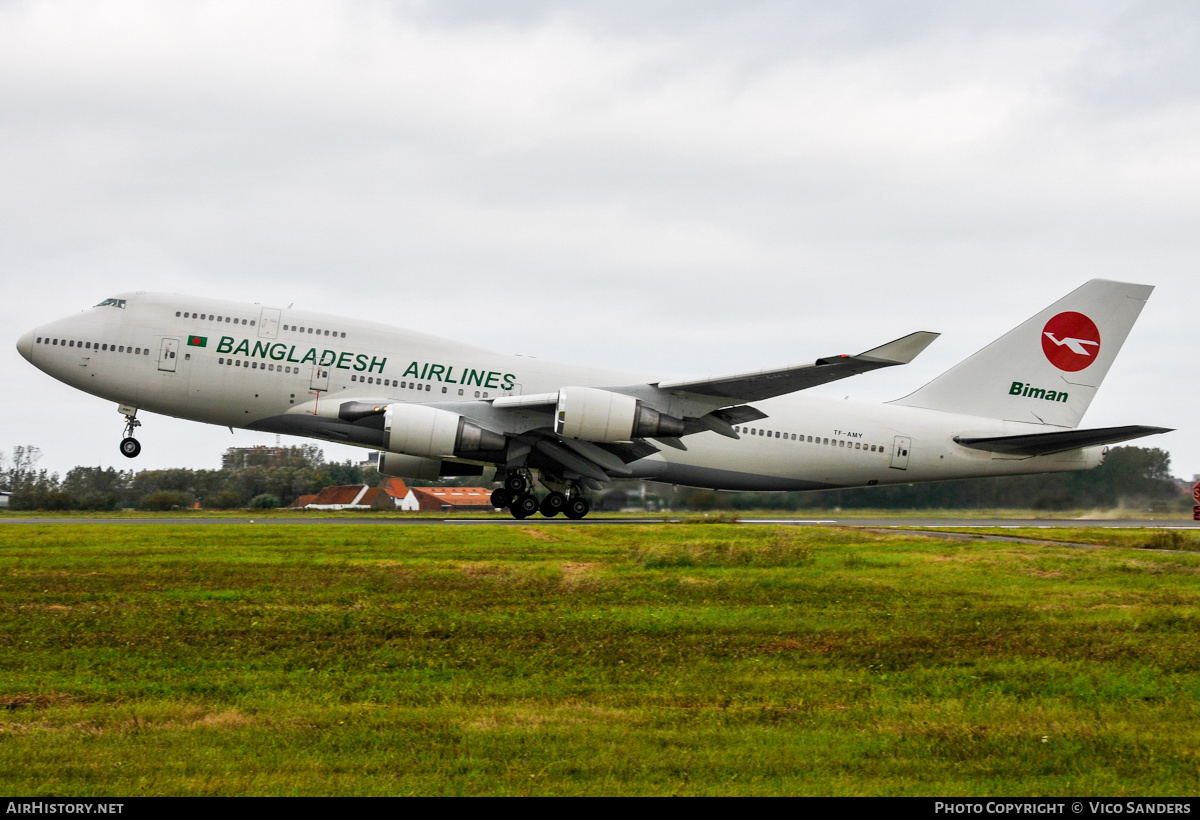 Aircraft Photo of TF-AMY | Boeing 747-446 | Biman Bangladesh Airlines | AirHistory.net #801998