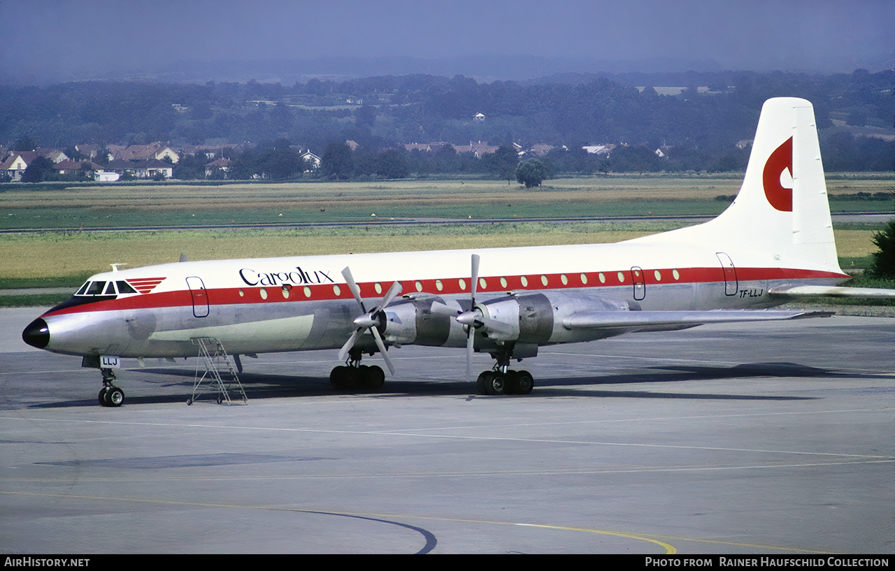 Aircraft Photo of TF-LLJ | Canadair CL-44D4-2 | Cargolux | AirHistory.net #802000