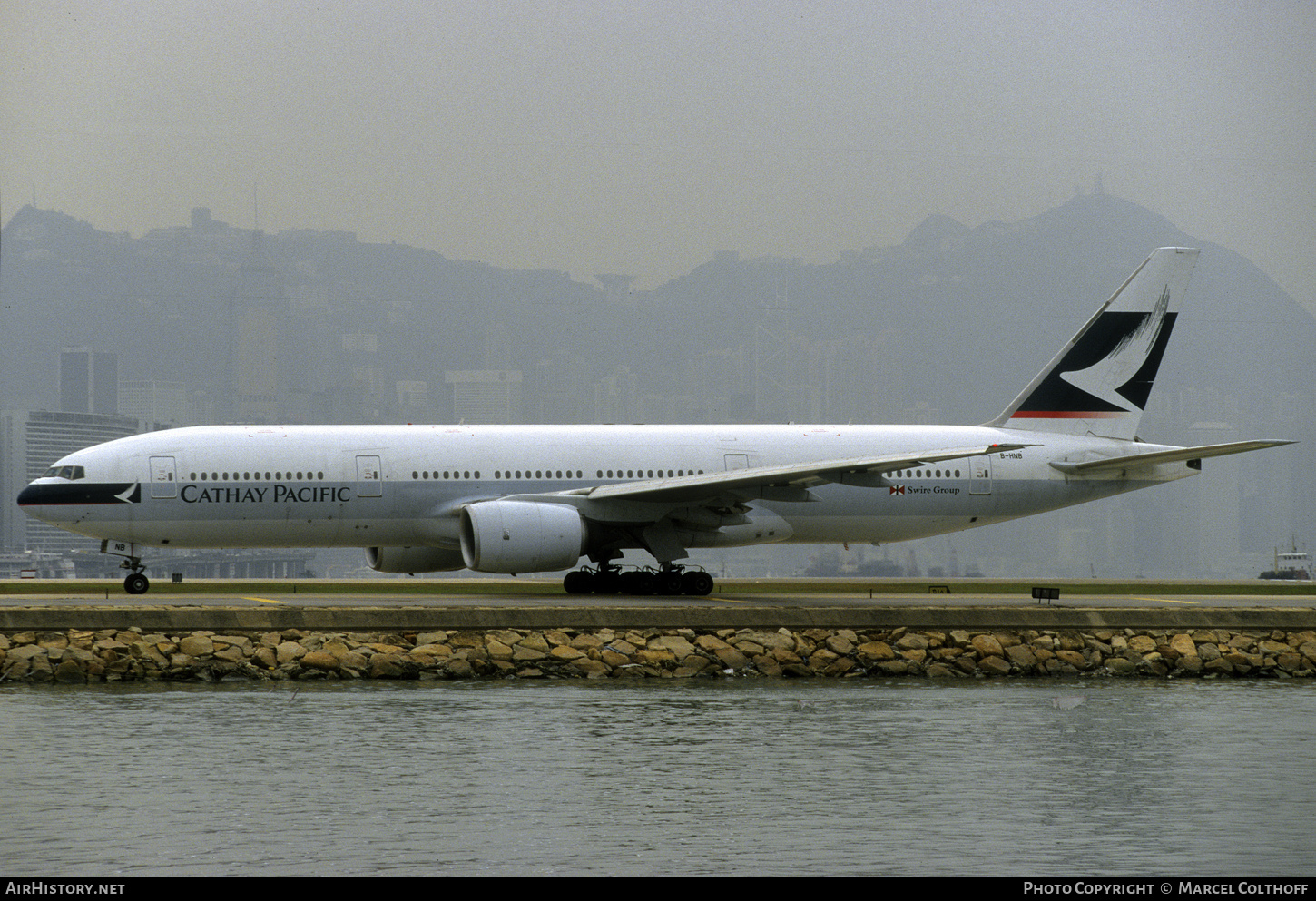 Aircraft Photo of B-HNB | Boeing 777-267 | Cathay Pacific Airways | AirHistory.net #802006