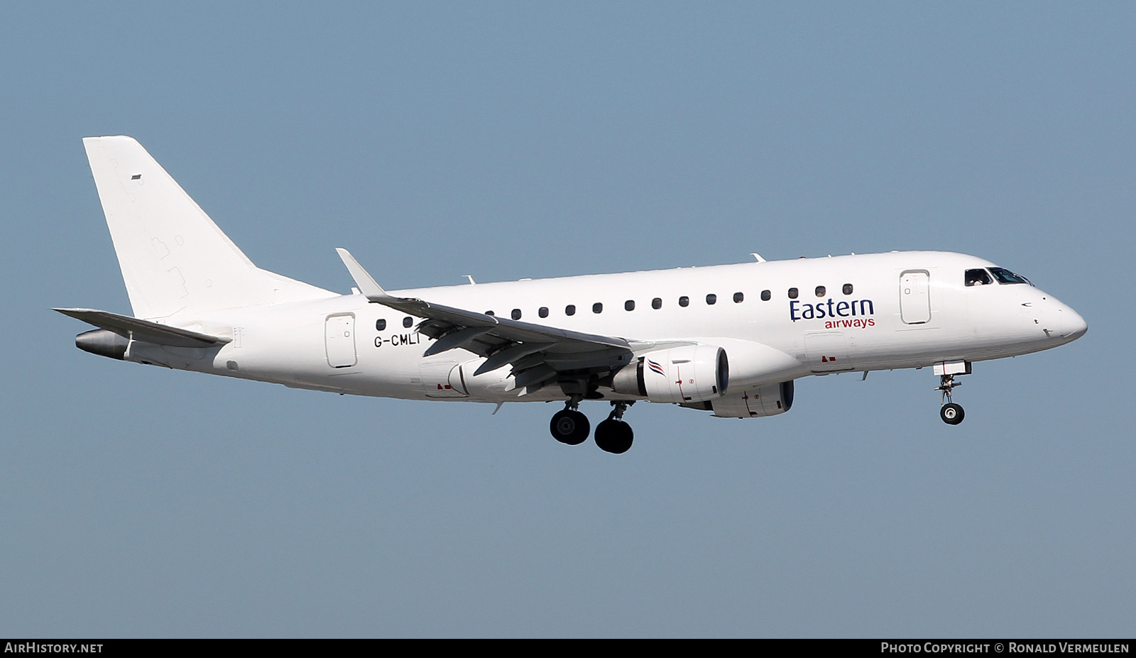 Aircraft Photo of G-CMLI | Embraer 170STD (ERJ-170-100STD) | Eastern Airways | AirHistory.net #802013