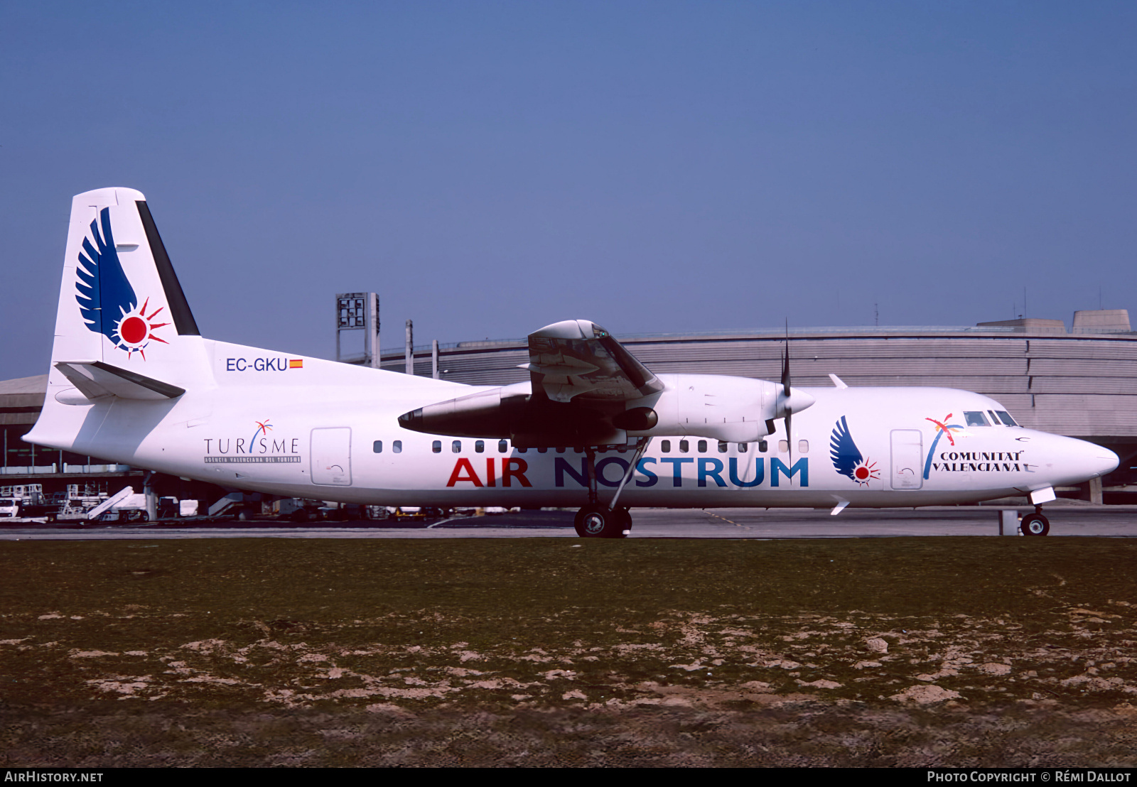 Aircraft Photo of EC-GKU | Fokker 50 | Air Nostrum | AirHistory.net #802014