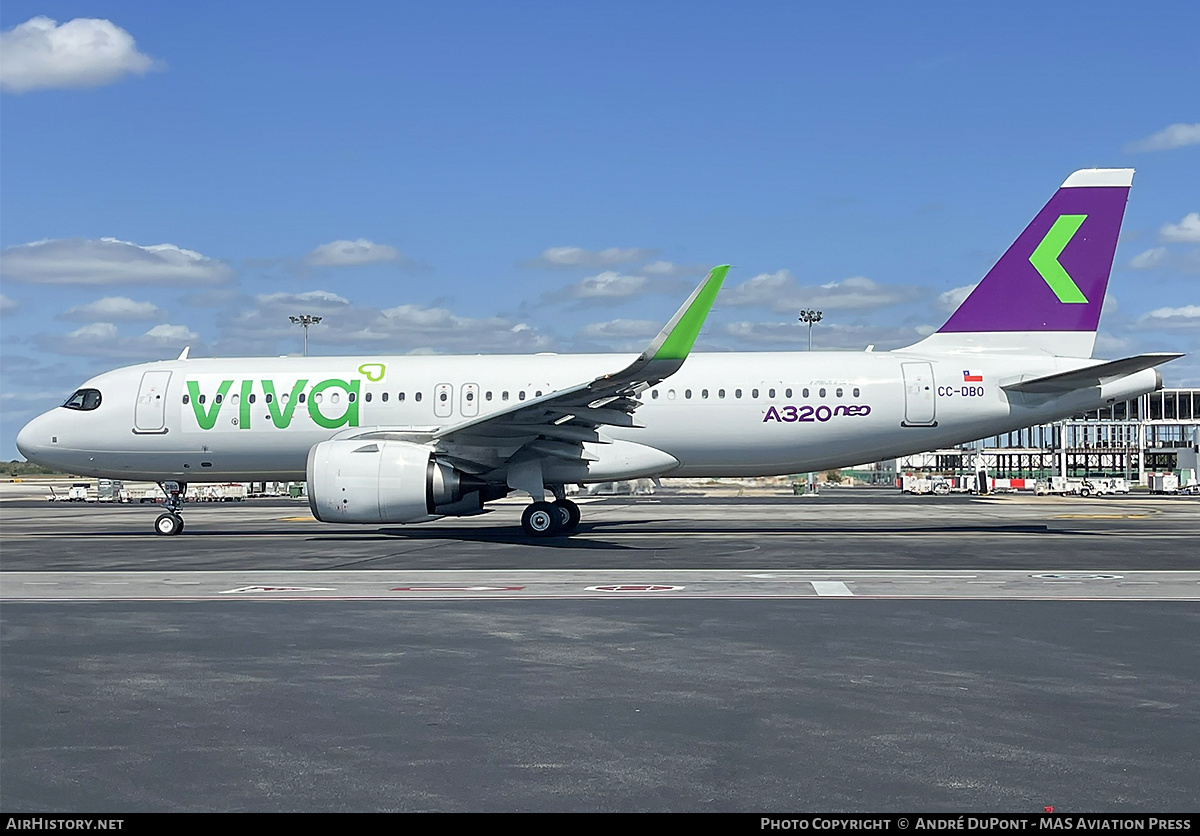 Aircraft Photo of CC-DBO | Airbus A320-251N | Viva Aerobús | AirHistory.net #802017