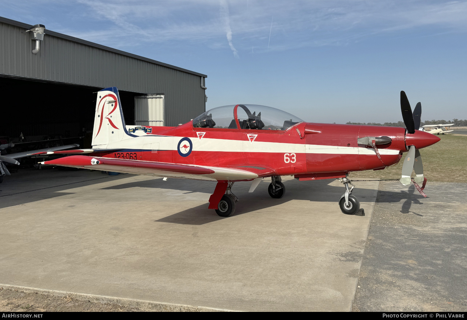 Aircraft Photo of VH-T63 / A23-063 | Pilatus PC-9A | Australia - Air Force | AirHistory.net #802072
