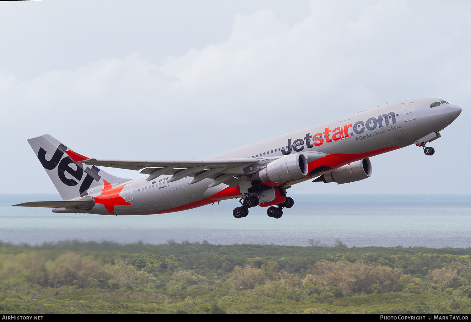 Aircraft Photo of VH-EBE | Airbus A330-202 | Jetstar Airways | AirHistory.net #802095