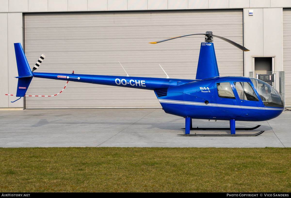 Aircraft Photo of OO-CHE | Robinson R-44 Raven II | AirHistory.net #802106