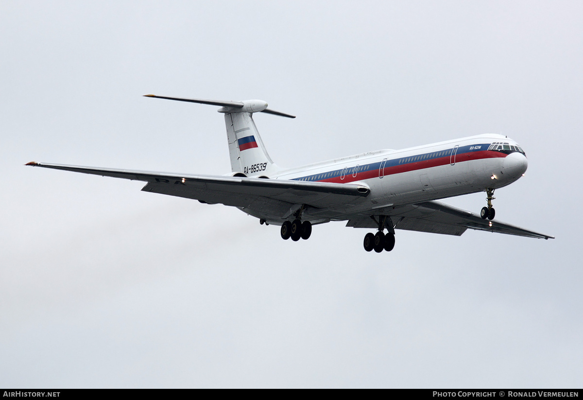 Aircraft Photo of RA-86539 | Ilyushin Il-62MK | Russia - Air Force | AirHistory.net #802126