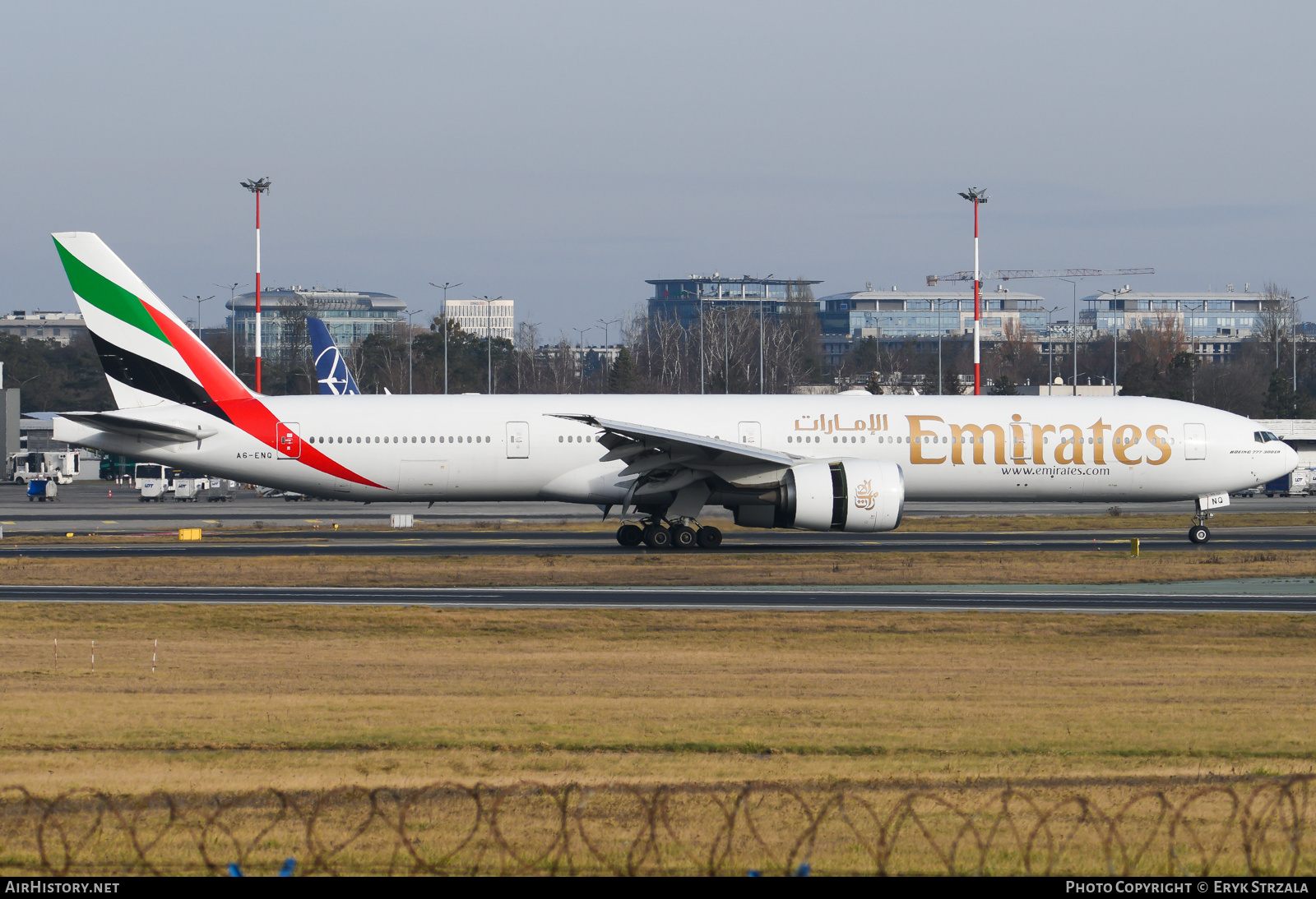 Aircraft Photo of A6-ENQ | Boeing 777-31H/ER | Emirates | AirHistory.net #802134