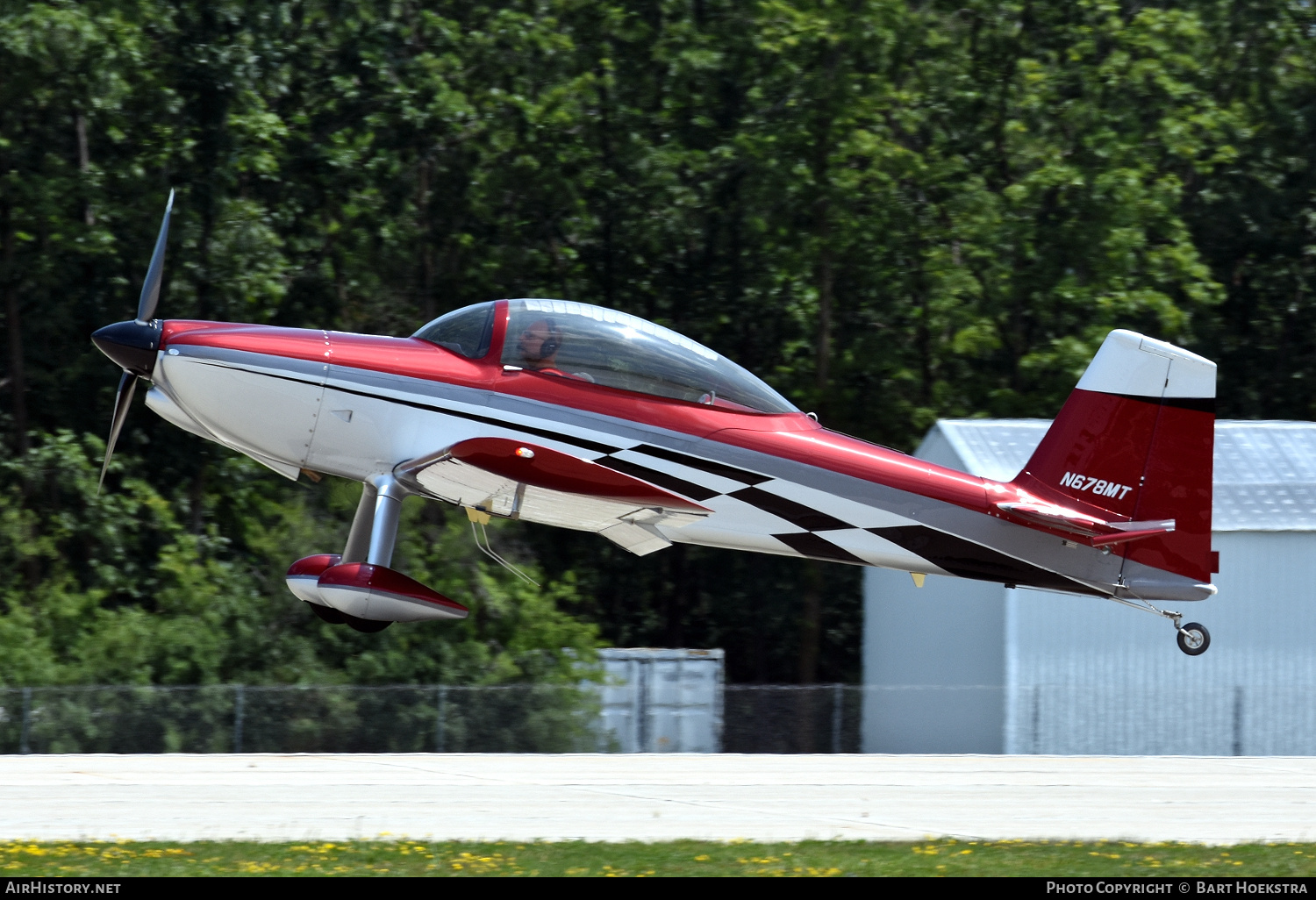 Aircraft Photo of N678MT | Van's RV-8 | AirHistory.net #802136