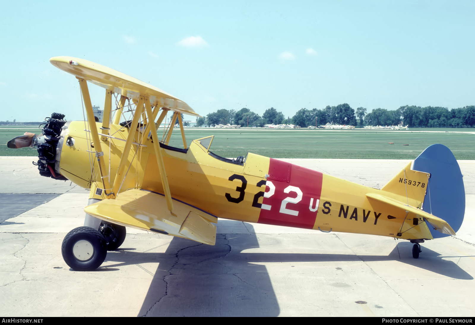 Aircraft Photo of N59378 | Boeing A75N1 Kaydet | USA - Navy | AirHistory.net #802147