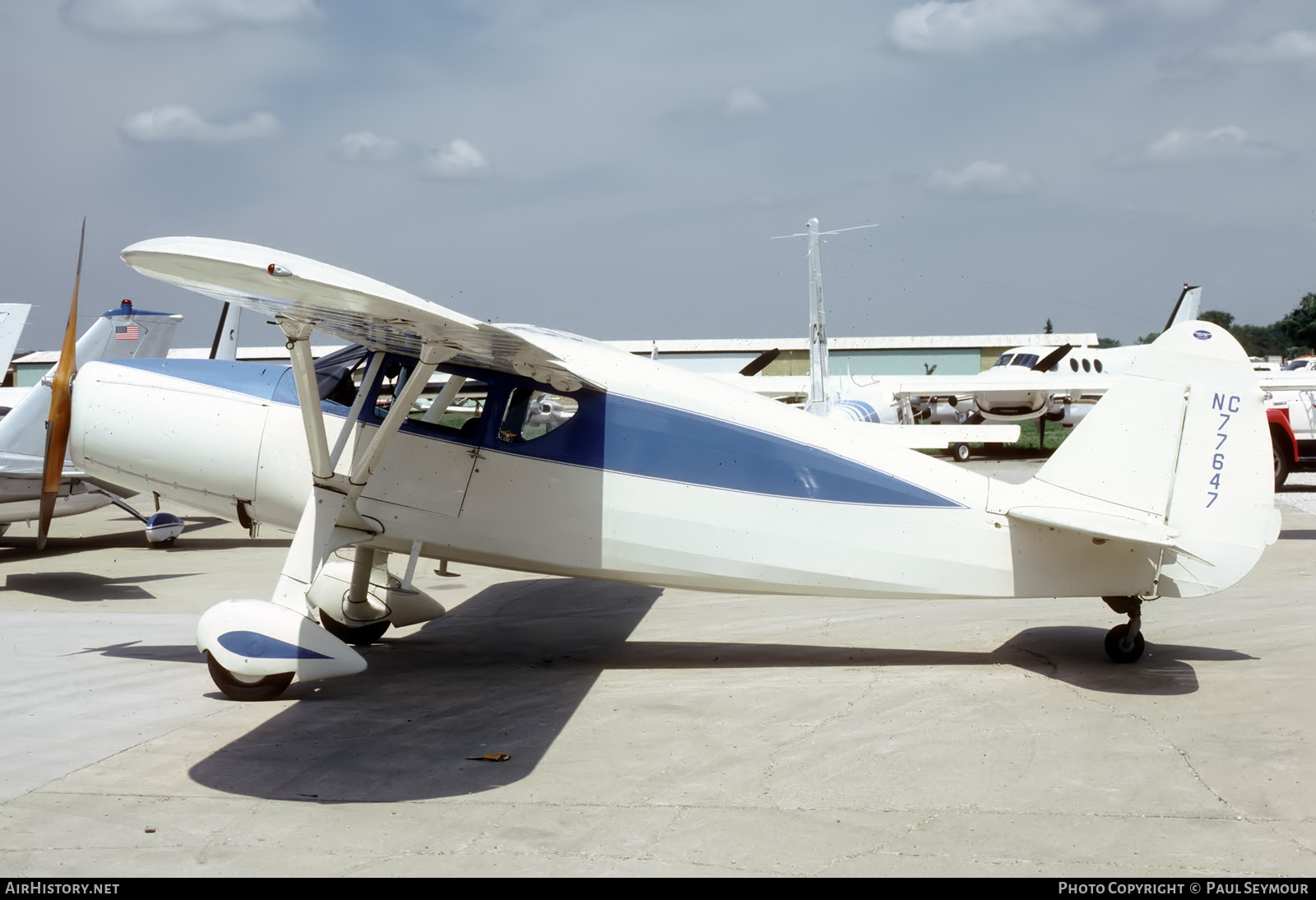 Aircraft Photo of N77647 / NC77647 | Fairchild 24R-46A | AirHistory.net #802152