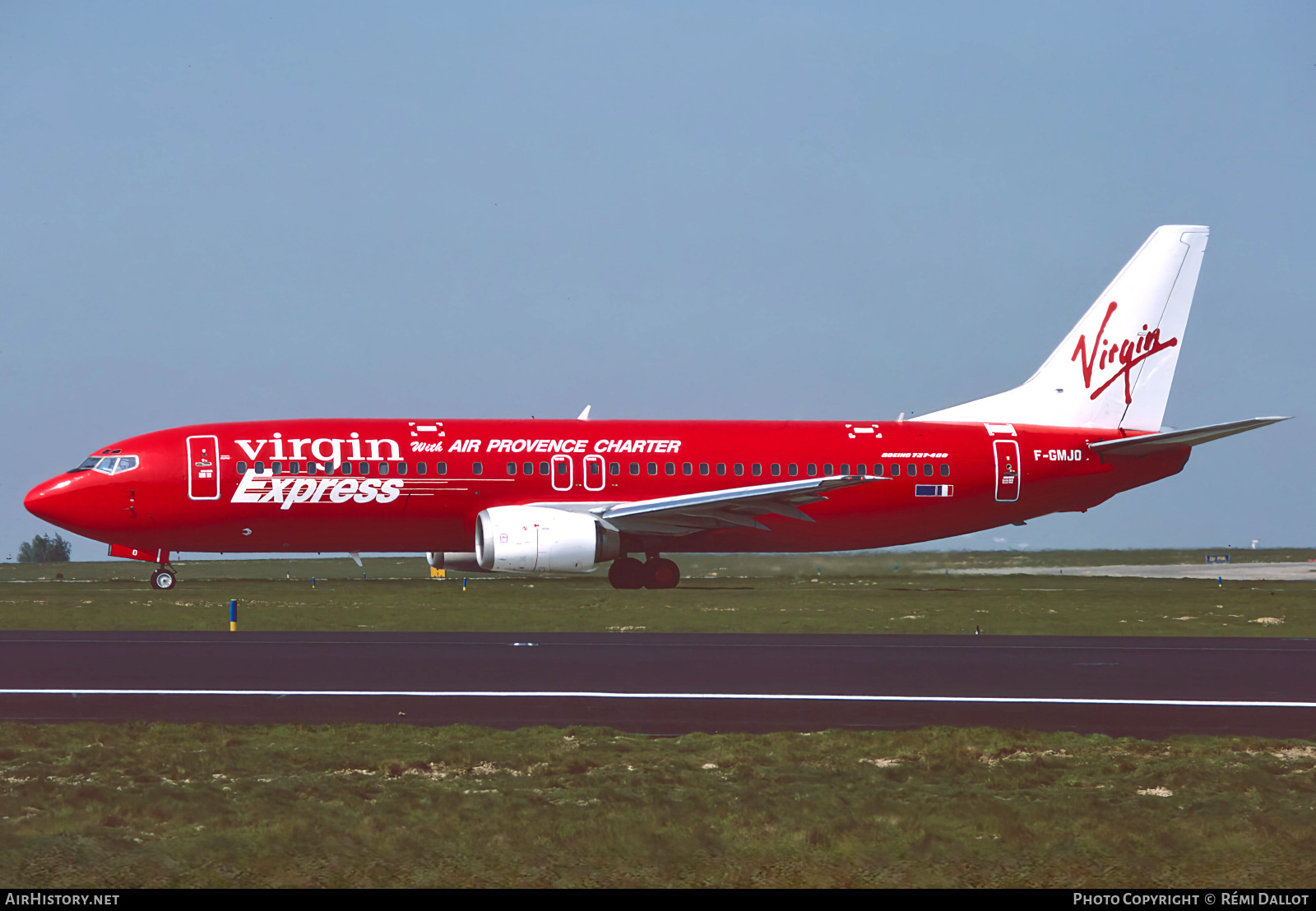 Aircraft Photo of F-GMJO | Boeing 737-4Y0 | Virgin Express | AirHistory.net #802175