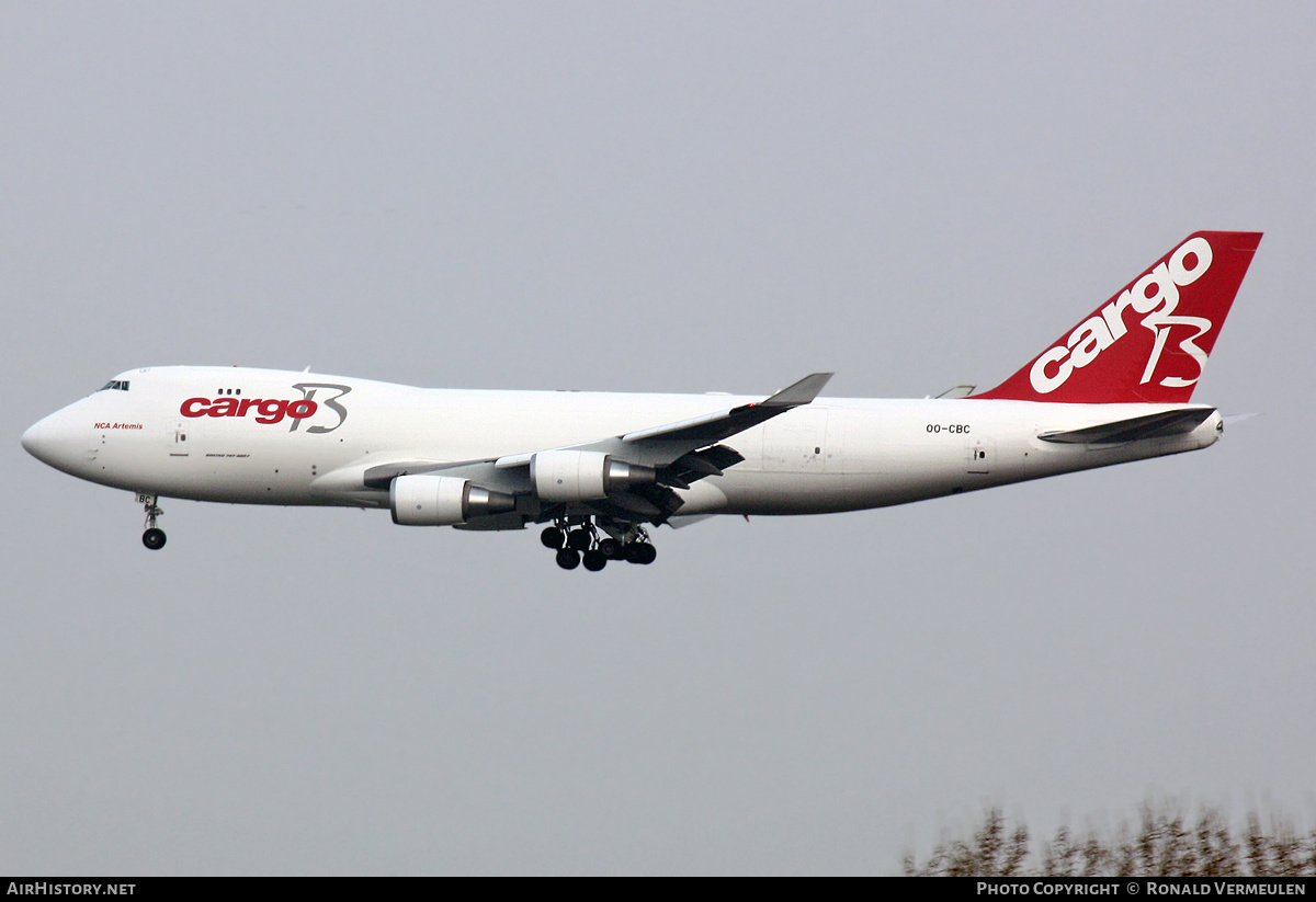 Aircraft Photo of OO-CBC | Boeing 747-4KZF/ER/SCD | Cargo B Airlines | AirHistory.net #802186