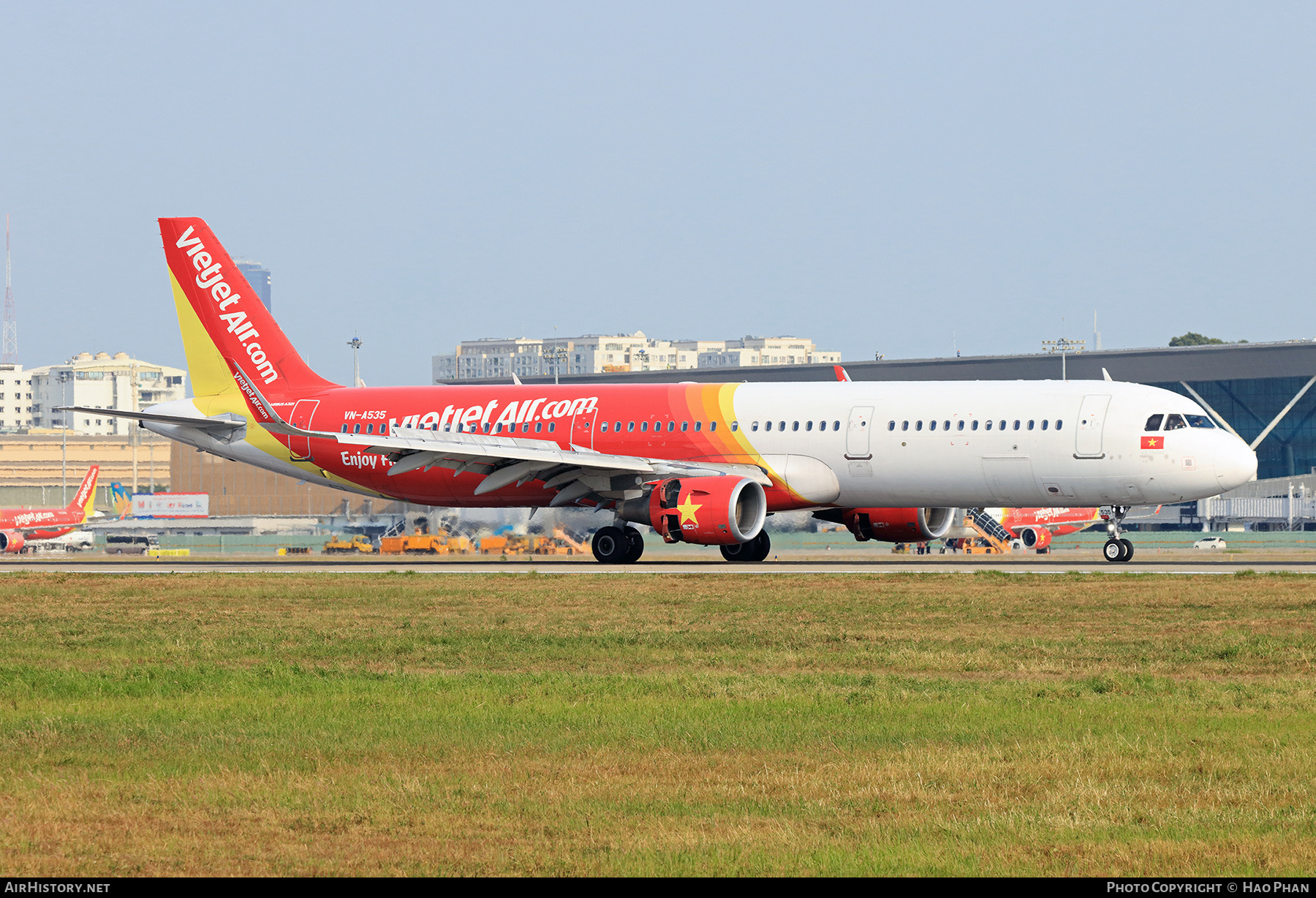 Aircraft Photo of VN-A535 | Airbus A321-211 | VietJet Air | AirHistory.net #802192