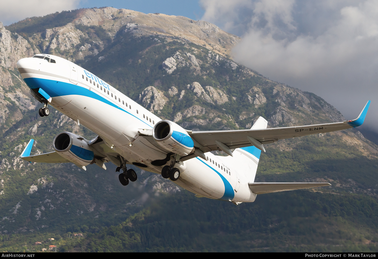 Aircraft Photo of SP-ENM | Boeing 737-8CX | Enter Air | AirHistory.net #802194
