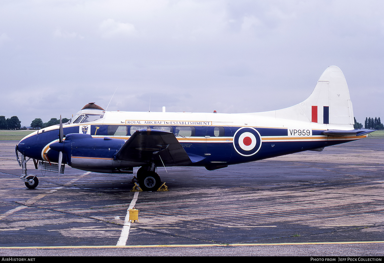 Aircraft Photo of VP959 | De Havilland D.H. 104 Devon C2 | UK - Air Force | AirHistory.net #802198