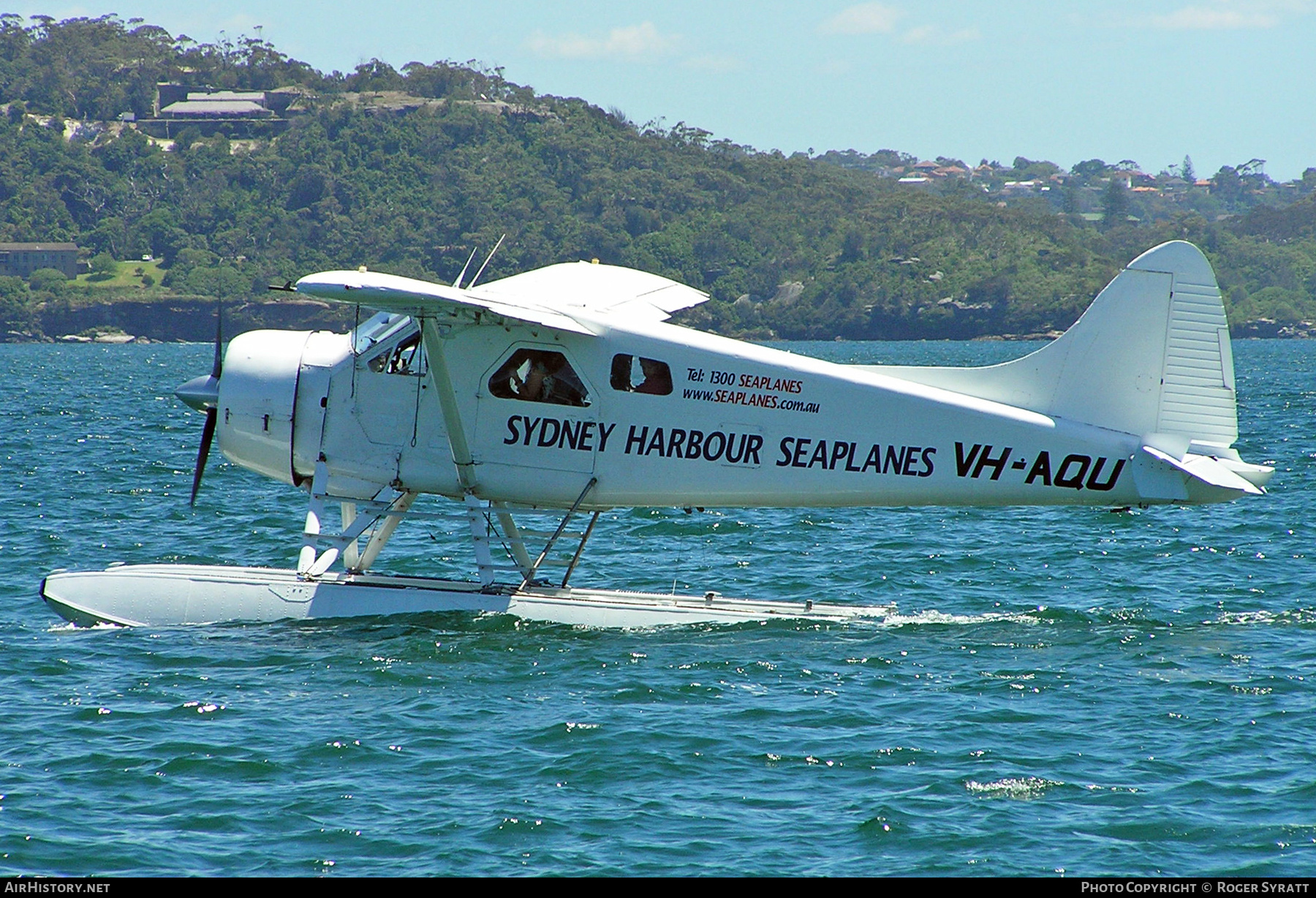Aircraft Photo of VH-AQU | De Havilland Canada DHC-2 Beaver Mk.1 | Sydney Harbour Seaplanes | AirHistory.net #802202