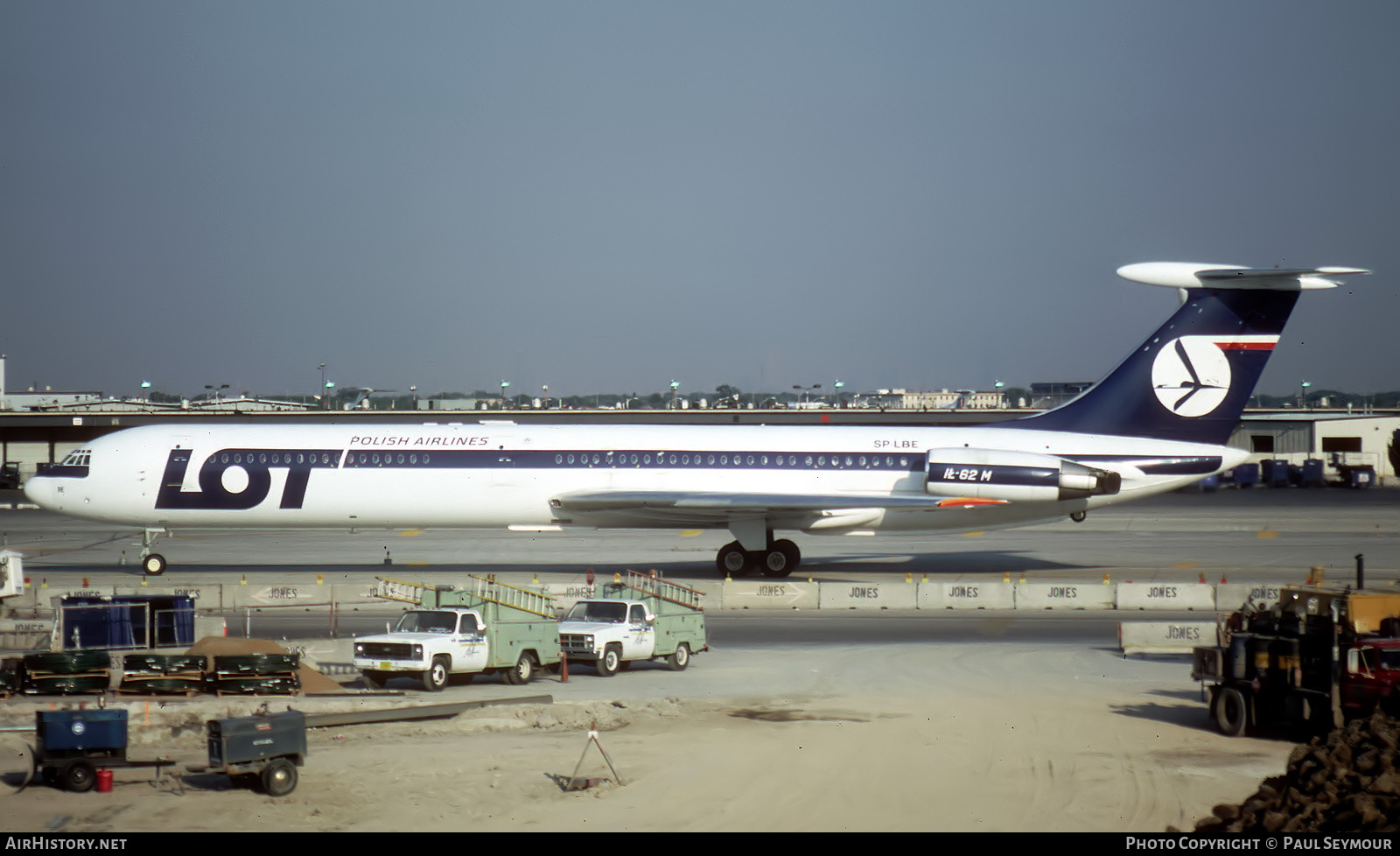 Aircraft Photo of SP-LBE | Ilyushin Il-62M | LOT Polish Airlines - Polskie Linie Lotnicze | AirHistory.net #802210