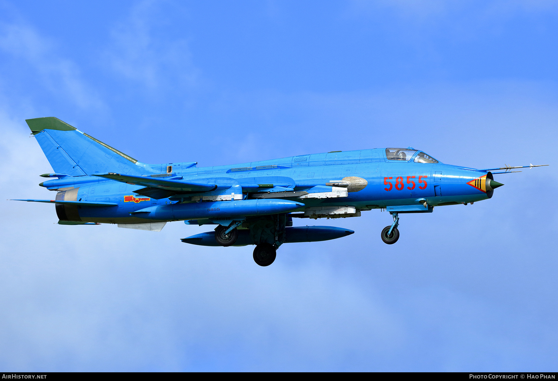 Aircraft Photo of 5855 | Sukhoi Su-22M4K | Vietnam - Air Force | AirHistory.net #802227