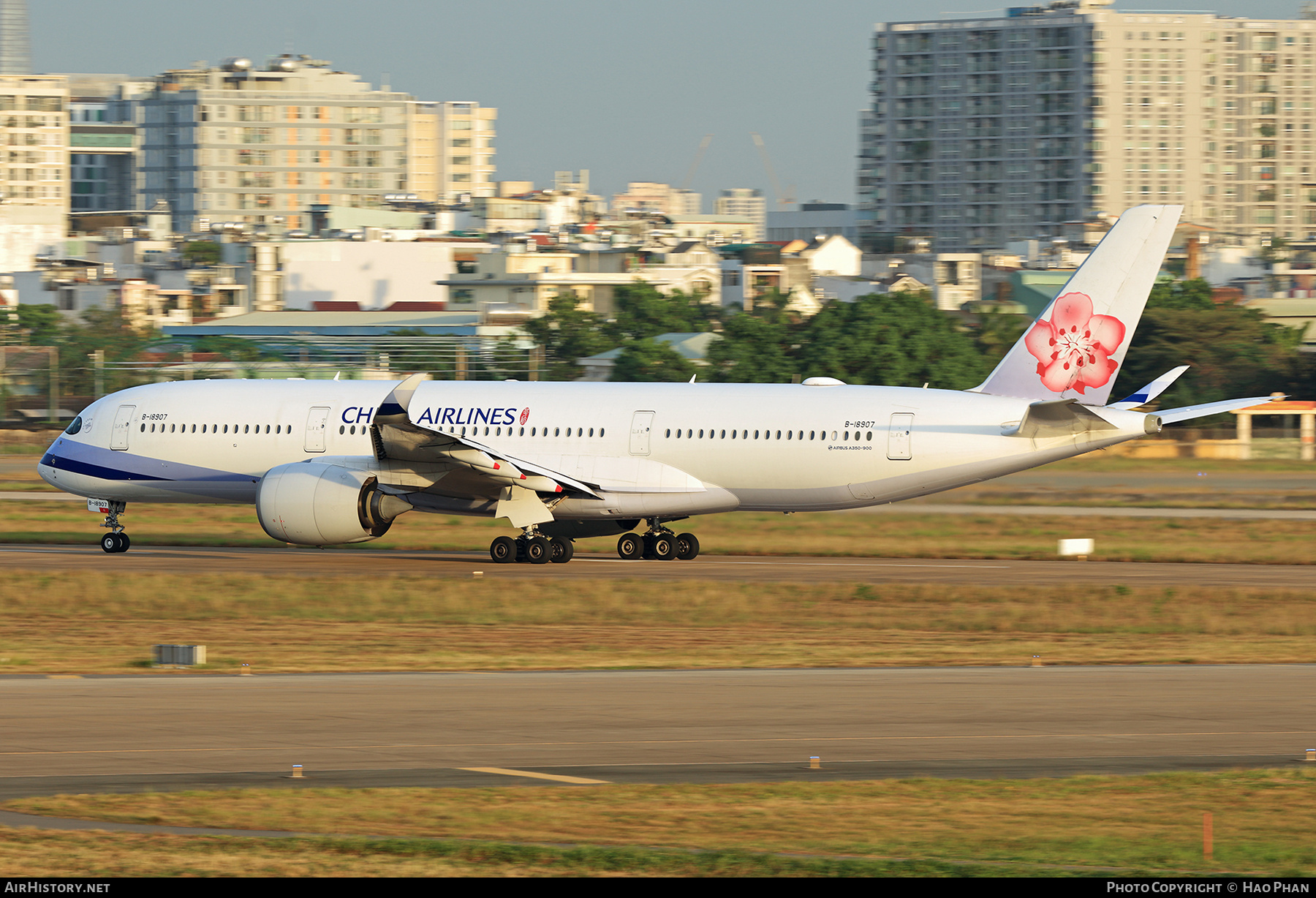 Aircraft Photo of B-18907 | Airbus A350-941 | China Airlines | AirHistory.net #802250