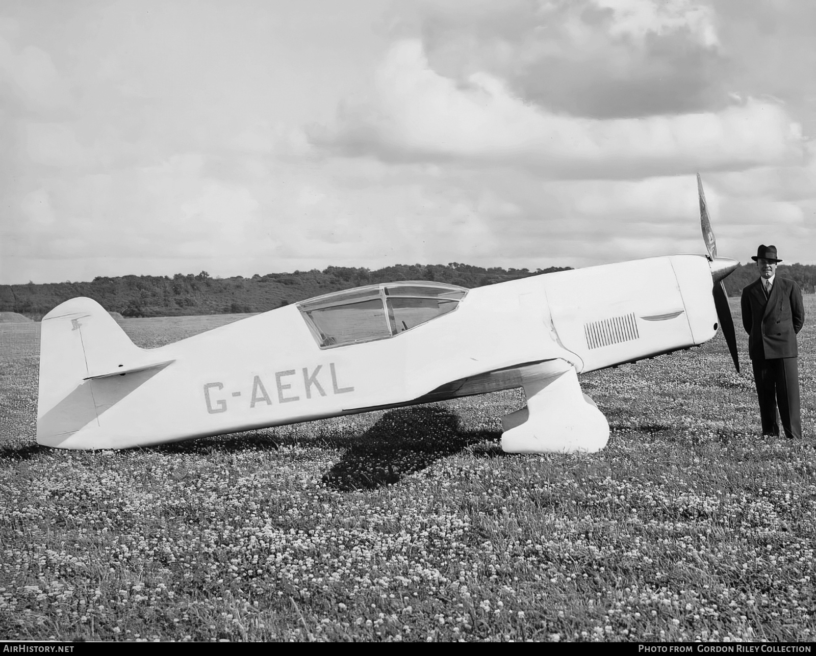 Aircraft Photo of G-AEKL | Percival E.2 Mew Gull | AirHistory.net #802252
