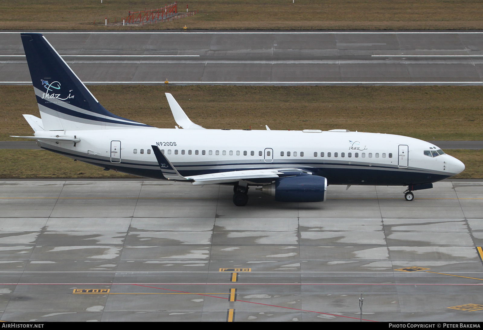 Aircraft Photo of N920DS | Boeing 737-75V BBJ | Shazin Aviation Services | AirHistory.net #802260
