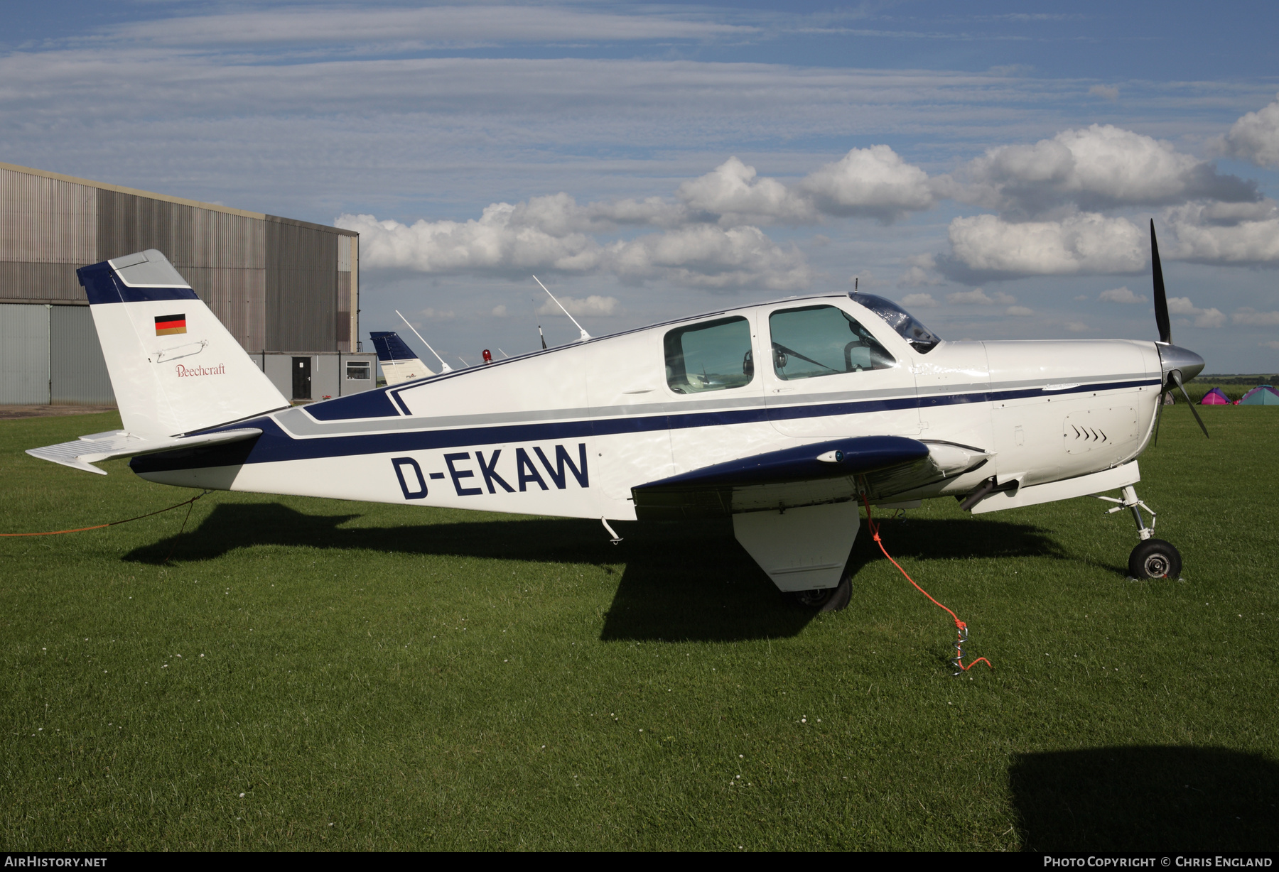 Aircraft Photo of D-EKAW | Beech 33 Debonair | AirHistory.net #802274