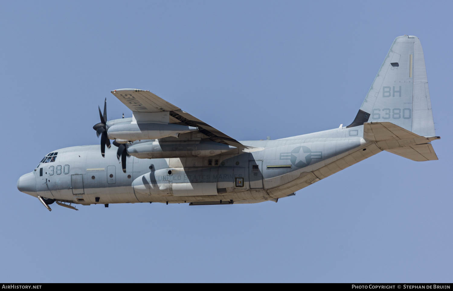 Aircraft Photo of 166380 / 6380 | Lockheed Martin KC-130J Hercules | USA - Marines | AirHistory.net #802298
