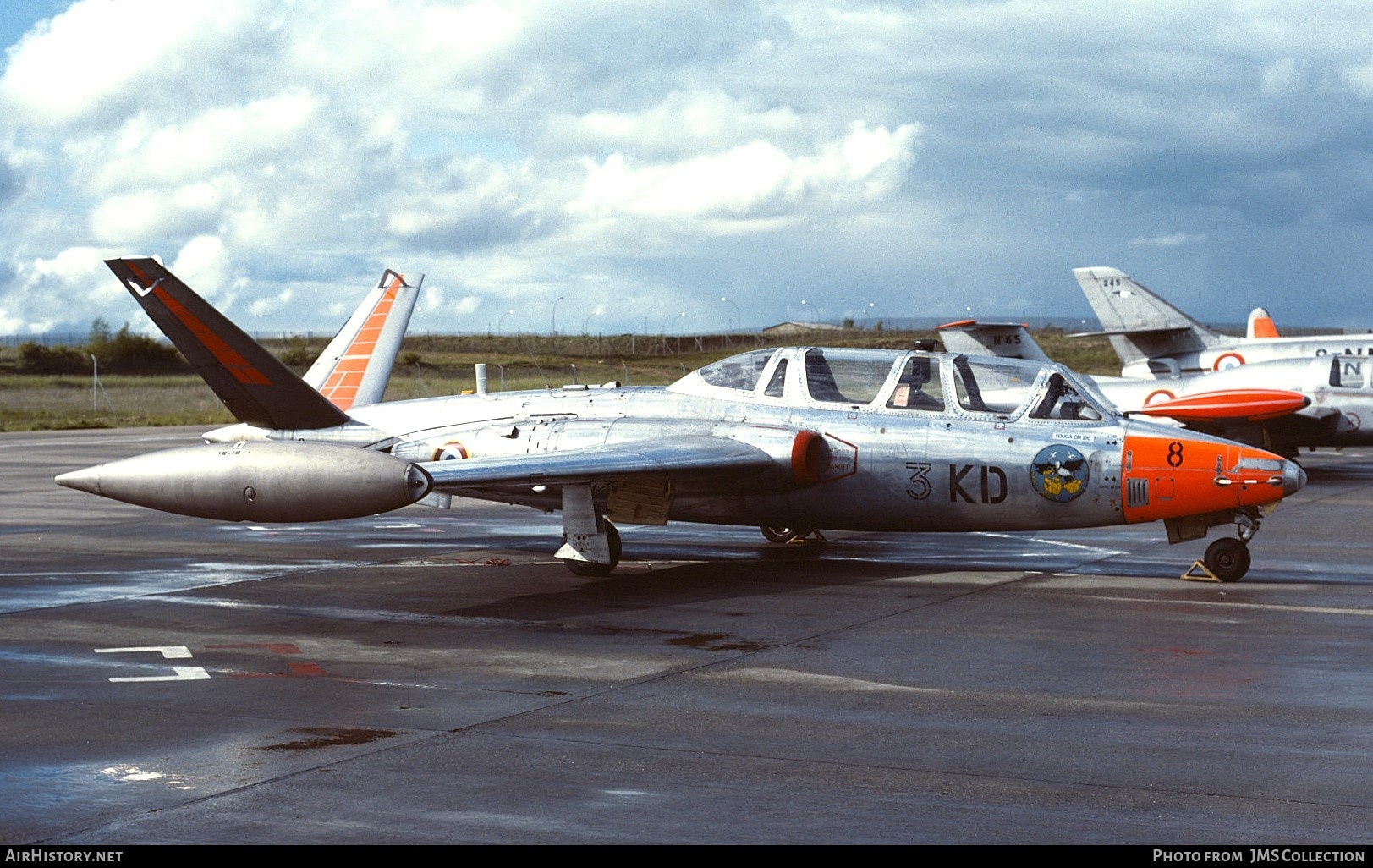 Aircraft Photo of 8 | Fouga CM-170R Magister | France - Air Force | AirHistory.net #802301