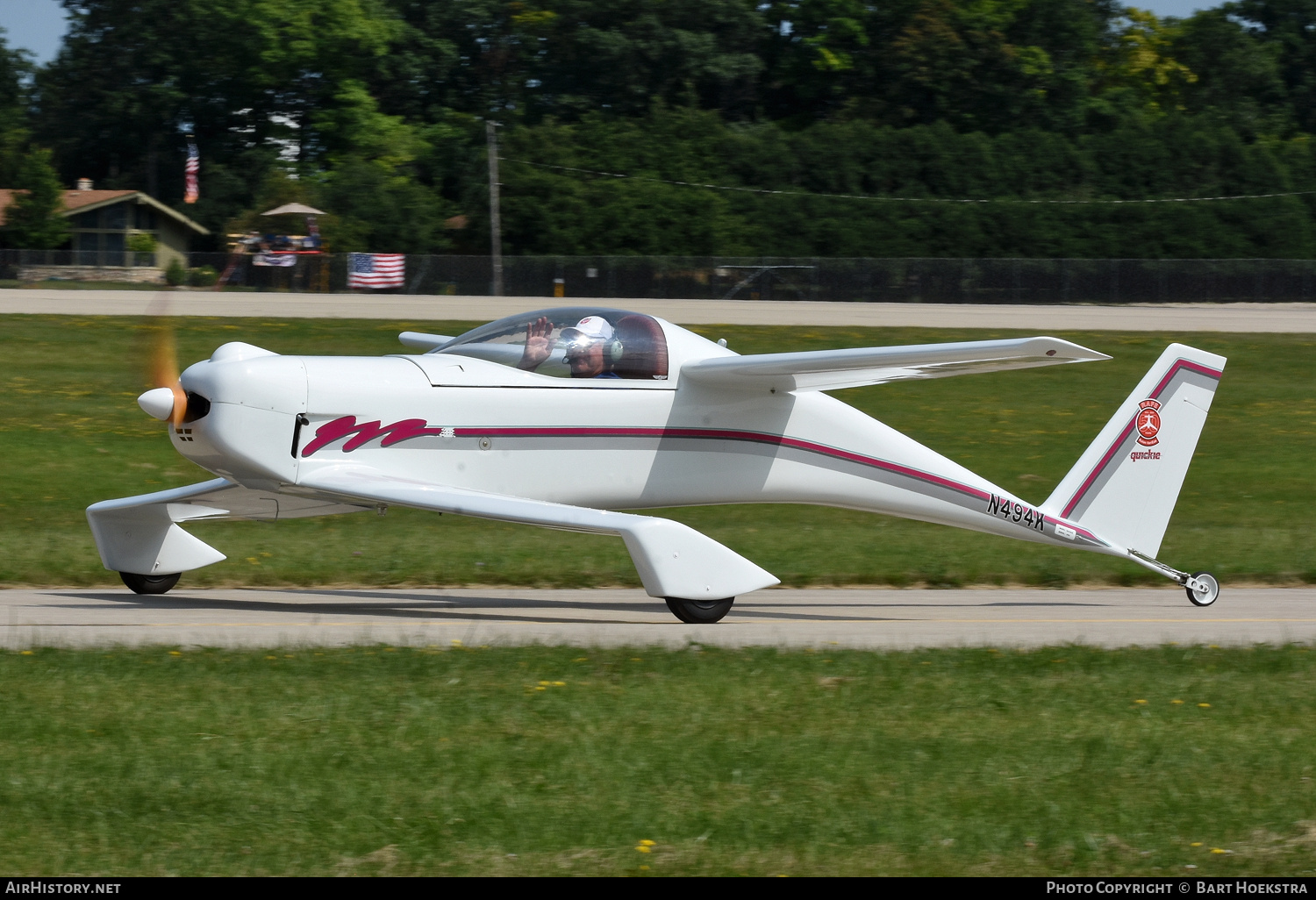 Aircraft Photo of N494K | Quickie Quickie | RAFE - Rutan Aircraft Flying Experience | AirHistory.net #802309