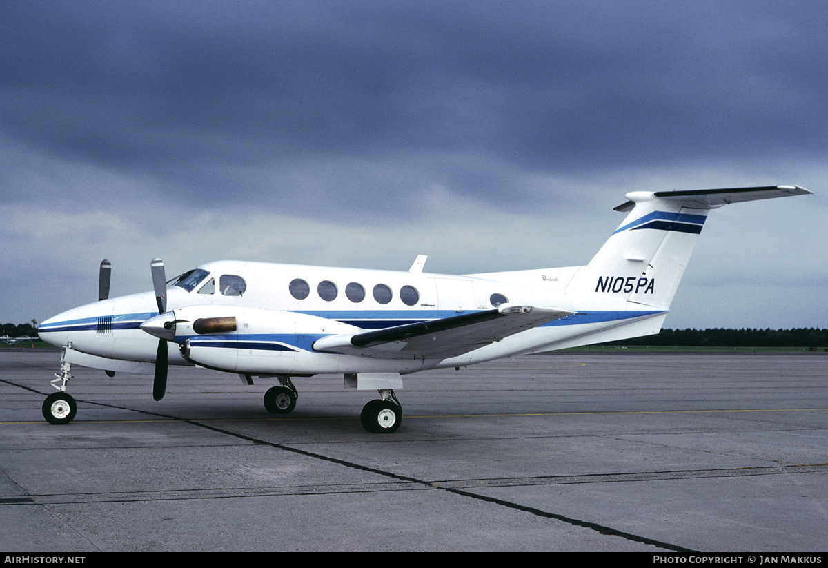 Aircraft Photo of N105PA | Beech 200 Super King Air | AirHistory.net #802311