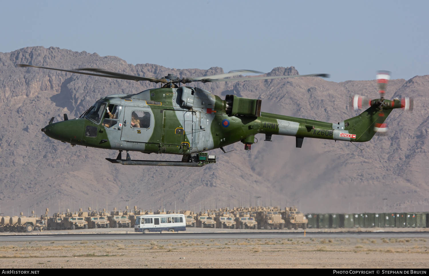 Aircraft Photo of XZ606 | Westland WG-13 Lynx AH7 | UK - Army | AirHistory.net #802332