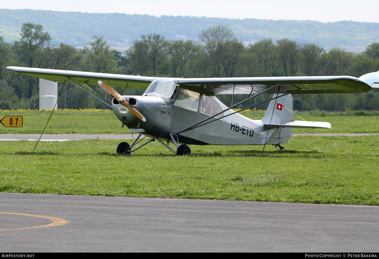 Aircraft Photo of HB-ETD | Aeronca 7BCM Champion | AirHistory.net #802339
