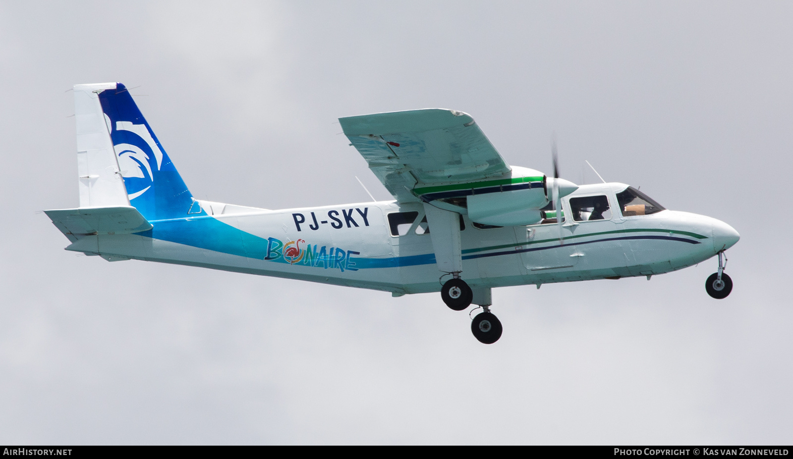 Aircraft Photo of PJ-SKY | Britten-Norman BN-2A-26 Islander | Divi Divi Air | AirHistory.net #802340