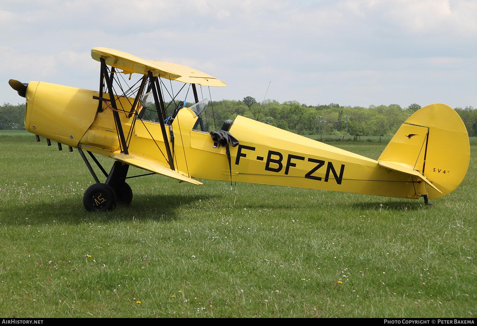 Aircraft Photo of F-BFZN | Stampe-Vertongen SV-4A | AirHistory.net #802341