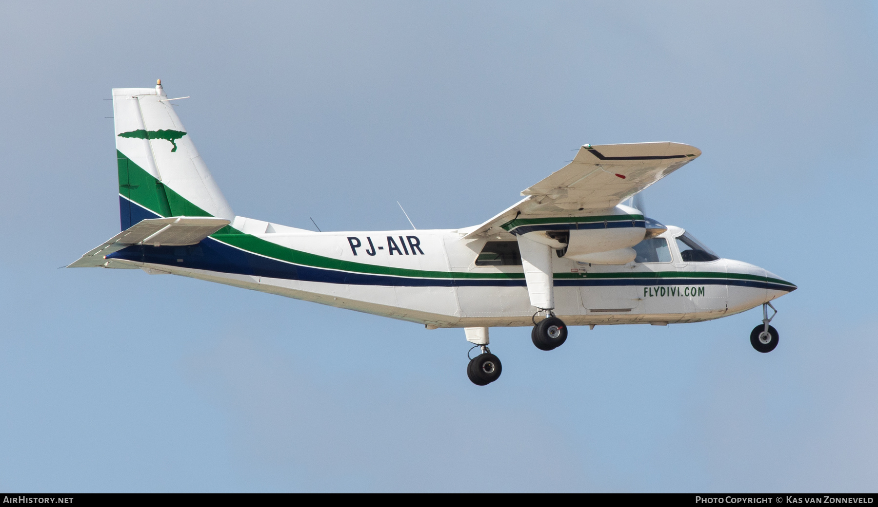 Aircraft Photo of PJ-AIR | Britten-Norman BN-2A-26 Islander | Divi Divi Air | AirHistory.net #802343