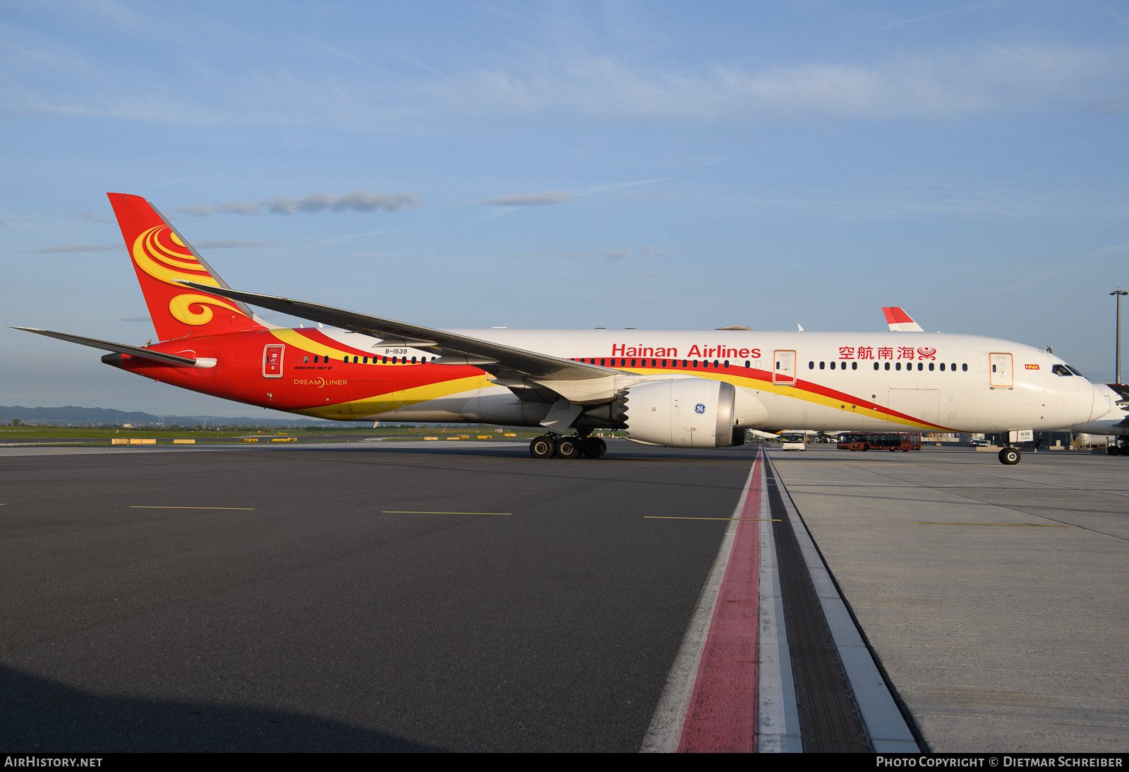Aircraft Photo of B-1539 | Boeing 787-9 Dreamliner | Hainan Airlines | AirHistory.net #802348